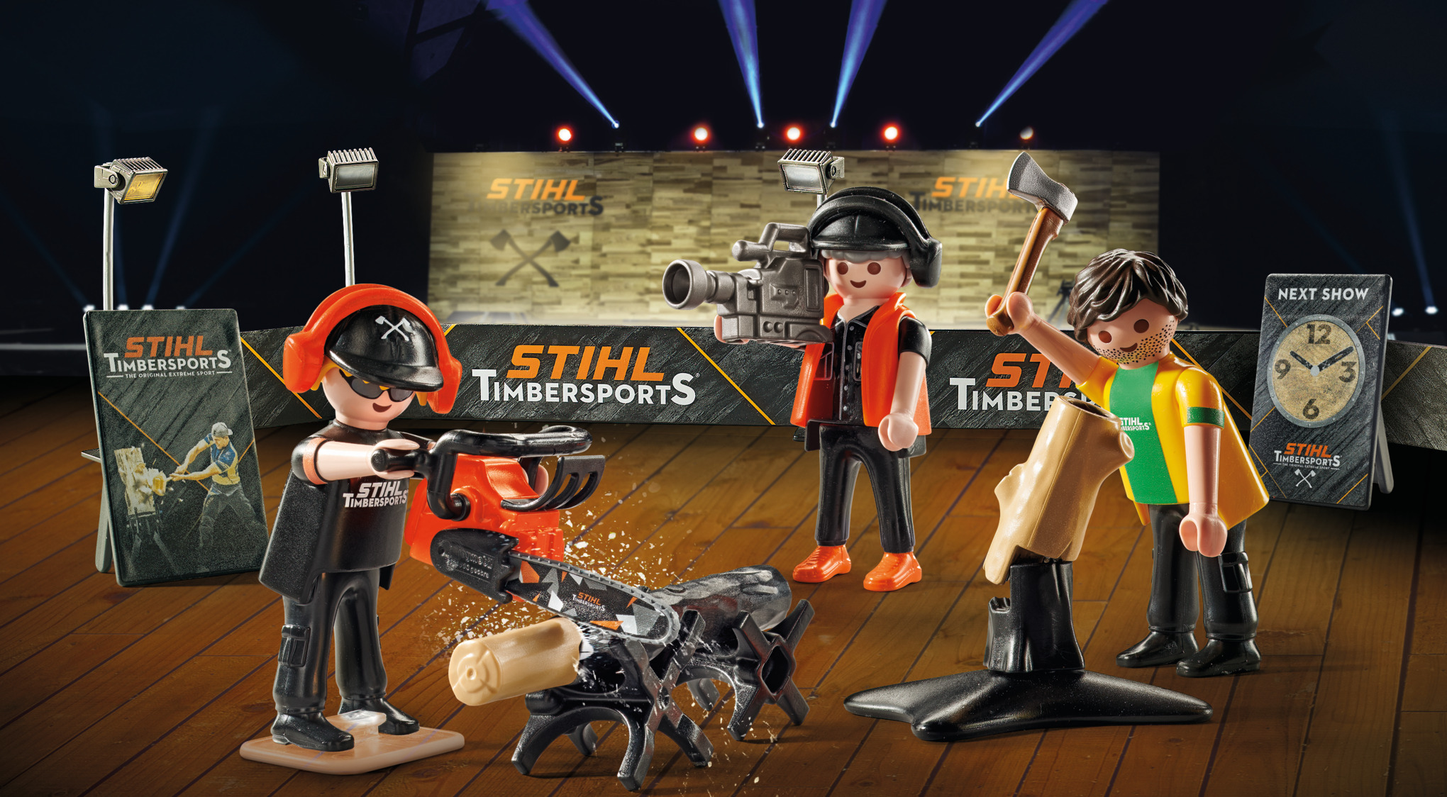 Playmobil set, edicija TIMBERSPORTS®